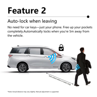 Système de démarrage intelligent pour Audi Q8 2019-2025, démarrage à distance PKE, entrée sans clé contrôlée par smartphone, harnais dédié Plug and Play