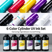 Encre UV pour impression sur objets ronds, adhérence puissante, encre UV pour tête d'impression Epson Kyocera StarFire SG1024, fourniture directe d'usine