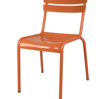 Chaise d'extérieur en aluminium