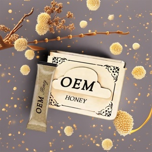 Sachets de miel d'abeille naturel OEM personnalisés en <span class=keywords><strong>bois</strong></span> avec estampage, gaufrage et finition vernie - Product Image 5