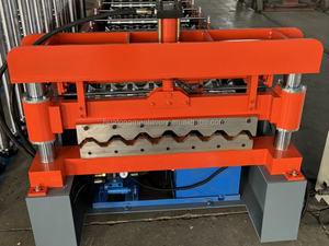 중국 콜드 롤 성형 기계 컬러 스틸 Ibr 사다리꼴 알루미늄 루핑 시트/벽/타일 패널 코어 베어링 - Product Image 2