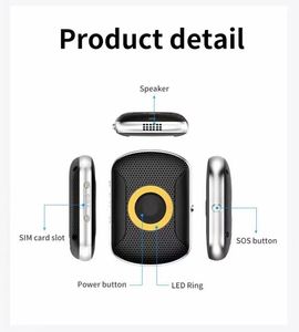 Equipo de Comunicación Bidireccional para Teléfono Móvil, Mini Dispositivo de Rastreo GPS Espía, Rastreador en Tiempo Real para Niños - Product Image 4