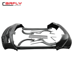 Pour <span class=keywords><strong>Porsche</strong></span> <span class=keywords><strong>Cayenne</strong></span> 958.1 2011-2014 LM Style voiture <span class=keywords><strong>Tuning</strong></span> Kits de carrosserie pare-chocs avant becquet avant aileron arrière pare-chocs de voiture - Product Image 5