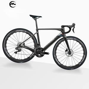Bicicletta da Strada SHIMA-NO R9270 Di2 a 24 Velocità con Freni a Disco Idraulici Elettronici, Ruote in Fibra di Carbonio <span class=keywords><strong>SGR</strong></span> Wave 700x28C, 7,7 KG - Product Image 1