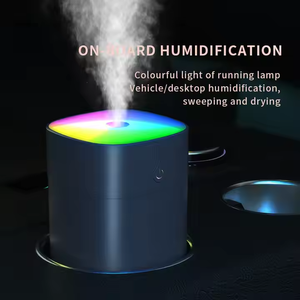 400ML Large Capacity Air Humidifier With Light No Noise Diffuser Humidifiers Mini Desktop for Car Home Work - Product Image 3