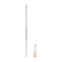 Jetables médicaux 3.8% Citrate de sodium Tube de prélèvement sanguin Orange en plastique Westergren ESR Pipette avec flacon