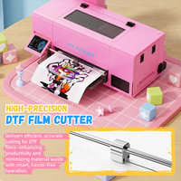 Impresora DTF A3 con Circulación de Tinta Blanca de Una Sola Pasada, Transferencia Directa a Película PET, Máquina de Impresión de Camisetas para Prendas Personalizadas