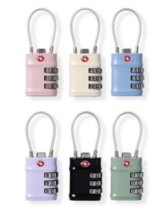<span class=keywords><strong>Cadenas</strong></span> de sécurité de voyage coloré à câble à combinaison à 3 chiffres approuvé par la <span class=keywords><strong>TSA</strong></span> <span class=keywords><strong>pour</strong></span> valises, sacs à dos, serrures de gymnastique - Product Image 6