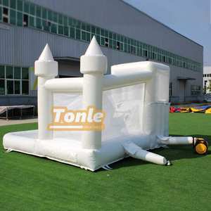 Casa <span class=keywords><strong>de</strong></span> rebote blanca comercial, tobogán <span class=keywords><strong>de</strong></span> <span class=keywords><strong>agua</strong></span> inflable para boda, Castillo <span class=keywords><strong>de</strong></span> salto para fiesta <span class=keywords><strong>de</strong></span> <span class=keywords><strong>alquiler</strong></span> - Product Image 4
