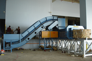 60-80t ngang máy đóng gói tự động màng nhựa chất thải giấy <span class=keywords><strong>Baler</strong></span> máy nhôm có thể tái chế & baling thiết bị - Product Image 2