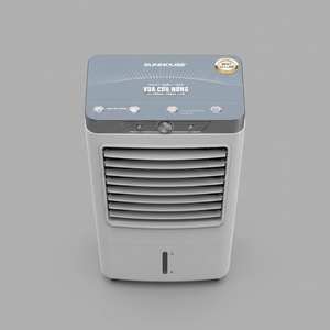 Ventilateur de refroidissement portable sans pales Sunhouse, avec commande tactile, corps en plastique, pour maison et garage, autoportant, électrique - Product Image 5