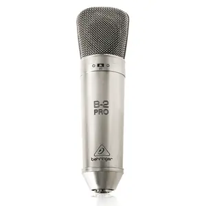 Behringers Microphone à condensateur multi-points B-2 Pro Steam Gold Microphone filaire d'enregistrement professionnel