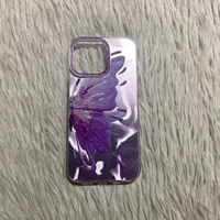 Pour TECNO SPARK 10C CAMON 30 TPU IMD dessin animé couverture de téléphone pour iPhone 15 14 13 12 11 mignon papillon Bling coque de téléphone