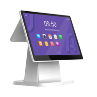 Tablette tactile POS à double écran Android Aisino avec processeur Octa-core A55 2 GHz, modèle A680D1, garantie 1 an