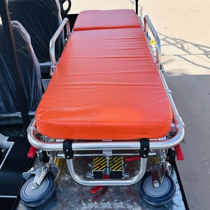 Carrello da Golf Elettrico Personalizzato per il Mercato Africano Francopone della Guinea con Barella Medica - Product Image 5
