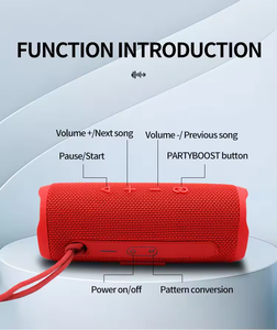 2025 nuevos altavoces <span class=keywords><strong>Flip</strong></span> <span class=keywords><strong>6</strong></span> estéreo bajo al aire libre impermeable Subwoofer portátil inalámbrico <span class=keywords><strong>Bluetooth</strong></span> Flip6 altavoces - Product Image 6