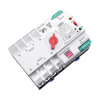 TOMZN TUYA SmartLife WIFI Commutateur de transfert automatique intelligent ATS double alimentation sans interruption 2P 3P 4P 230V 63A 100A 125A
