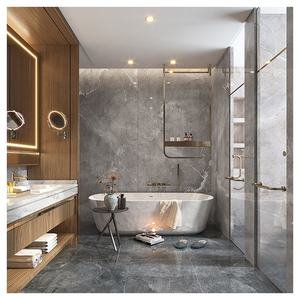 Losas de Mármol Blanco Grande para Pisos, Azulejos de Porcelana Crema para Paredes y Pisos, Piedra Sinterizada Carrara Bianco para Exteriores - Product Image 2