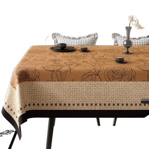 Printed <b>Tablecloth</b> <b>Rectangle</b> PVC Waterproof Home Use - Product Image 5