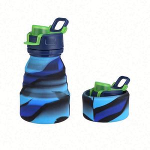Bouteille d'eau pliable en silicone de qualité alimentaire - Product Image 3