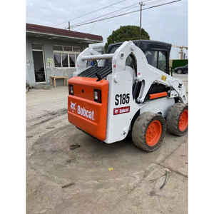 Minicargadora pequeña usada Bobcat S185 con precio barato S130 S160 S185 S300 en stock - Product Image 1