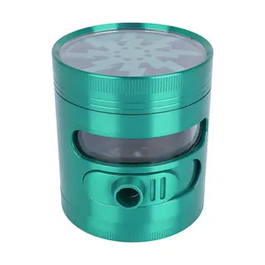 Ống kính kết hợp màu sắc cao cấp chất lượng cao Manuel Herb máy xay 3 inch