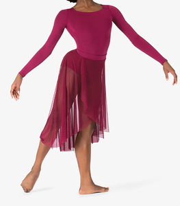 Concours professionnel <span class=keywords><strong>justaucorps</strong></span> <span class=keywords><strong>de</strong></span> danse lyrique élégant haute qualité Spandex scène danse Performance porter des performances élégantes - Product Image 5