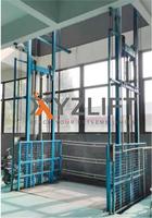 Équipement de levage matériel d'entrepôt d'ascenseur de fret d'ascenseur de marchandises hydraulique approuvé par CE