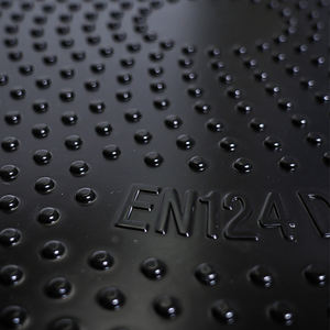 중국 하이 퀄리티 C250 600mm SMC 복합 맨홀 커버 휘발유 역 맨홀 커버 - Product Image 3