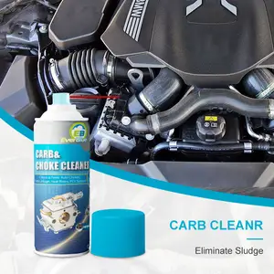 에버블루 와이드 응용 450ml 자동차 엔진 탄수화물 초크 클리너 기화기 청소 스프레이