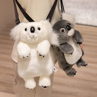 Nouvelles Tendances 2026 : Sac à Dos en Peluche Tigre Kawaii, Sac à Dos Animal de Dessin Animé Mignon, Sac en Peluche Lion Koala, Jouet en Peluche pour Enfants