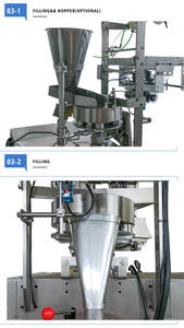 Automatic 1KG Aginomoto Packaging Machine for Food and Snack Wrapping Pepper Salt <strong>Suger</strong> Flour Powder Filling Bag <strong>Packing</strong> - Product Image 5