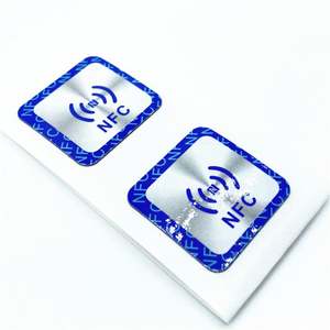 Logotipo láser holográfico personalizado Mini etiqueta láser NFC para prueba de manipulaciones - Product Image 3