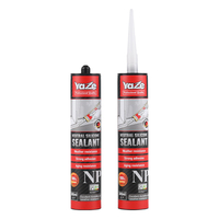 Colle silicone neutre à forte adhérence pour panneaux publicitaires aluminium-plastique, construction bois, emballage et transport, 300ml haute performance