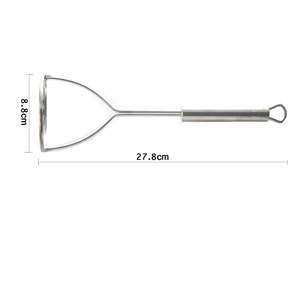 Accesorios de Cocina de Nuevo Estilo, Triturador Manual de Alimentos de Acero Inoxidable, Prensa para Patatas, Triturador de Verduras, para Hacer Puré de <span class=keywords><strong>Huevo</strong></span>, Frutas y Verduras - Product Image 4