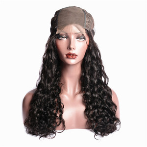 Peluca de Cabello Humano Virgen Brasileño con Ondas Naturales, sin Pegamento, con Cierre de Encaje, Estilo Mojado y Ondulado, 150% de Densidad, Pelucas de Cabello Humano con Frente de Encaje - Product Image 5