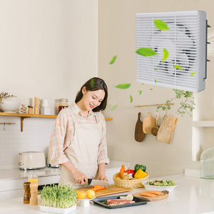 Ventilateur d'extraction électrique mural avec minuterie de temporisation pour la ventilation domestique, personnalisable, prise en charge OEM et ODM - Product Image 4