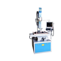 Machine de perçage à électroérosion à trous fins CNC haute vitesse DB703.30 HARS avec moteur de pompe et composants principaux PLC, état neuf