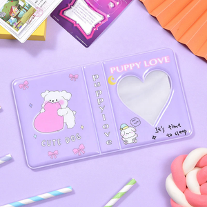 <span class=keywords><strong>Album</strong></span> <span class=keywords><strong>photo</strong></span> Kpop personnalisé de 3 pouces avec cœur creux, adorable <span class=keywords><strong>chien</strong></span> miniature, <span class=keywords><strong>album</strong></span> <span class=keywords><strong>photo</strong></span> Kpop pour ranger les albums d'idoles et les petites cartes - Product Image 5