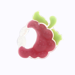 Wholesale Cheap Cute Modern Safe Silicone Baby Chewing Toys Fruit Teether Bpa Free Ring Baby Toothbrush Teethers