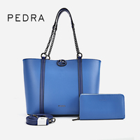 Sac pour femme en PU personnalisé par l'usine PEDRA, multifonctionnel, grande capacité, imperméable, avec bandoulière amovible