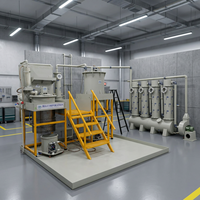 Machine de récupération des métaux précieux pour l'extraction, le raffinage, la séparation, la purification et l'équipement de traitement industriel efficace