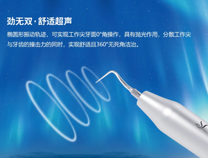 Thiết bị nha khoa nha khoa <span class=keywords><strong>Scaler</strong></span> và đánh bóng không khí 2 trong 1 supragingival và subgingival chế độ đa chức năng thiết bị nha khoa - Product Image 3