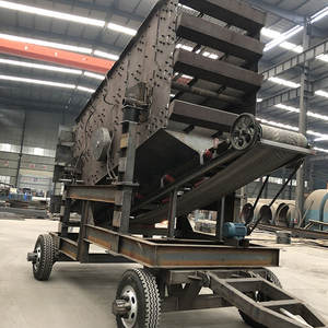 Usine de criblage mobile sur roues pour sable et pierre, type Henan Mining, pour agrégats, liste de prix, fournisseurs, minerai - Product Image 3