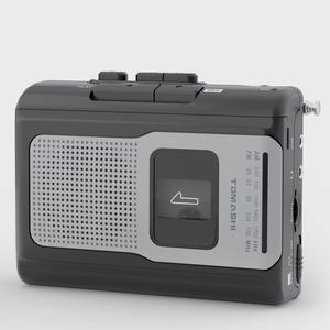 Radio Portátil FM AM con Grabador de Casetes, Reproductor de Cintas Mini Walkman con Conector para Auriculares - Product Image 1