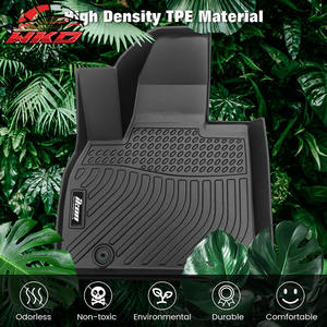 Floor Mats Fits For Kia Telluride 7 & 8 Seats 2020-2025 Heavy Duty <b>TPE</b> 3D Molded Anti-Slip Liner Guard Waterproof - Product Image 2