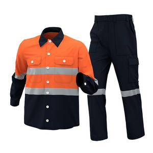 Tute da Lavoro ad Alta Visibilità di Alta Qualità, Uniformi di Sicurezza Traspiranti per <span class=keywords><strong>Uomo</strong></span>, Abbigliamento da Lavoro Personalizzato per <span class=keywords><strong>Officina</strong></span> - Product Image 4