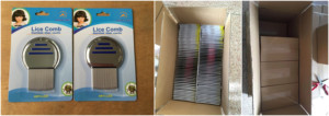 Peine para Piojos, Liendres, Garrapatas y Pulgas con Mango de Acero Inoxidable y Pasadores Ranurados, con Líneas de Plástico Antideslizantes, Venta al por Mayor de Fábrica - Product Image 5