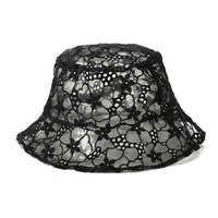 Sombrero de Pescador para Mujer, Estilo Coreano, con Encaje Floral, Protección Solar, Diseño Minimalista Japonés, Versátil