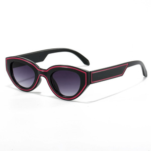 2024 Italia gafas de sol para damas de alta calidad personalizadas de alta calidad Vintage gafas de sol hombres línea marco pequeño gafas de sol de ojo de <span class=keywords><strong>gato</strong></span> - Product Image 6